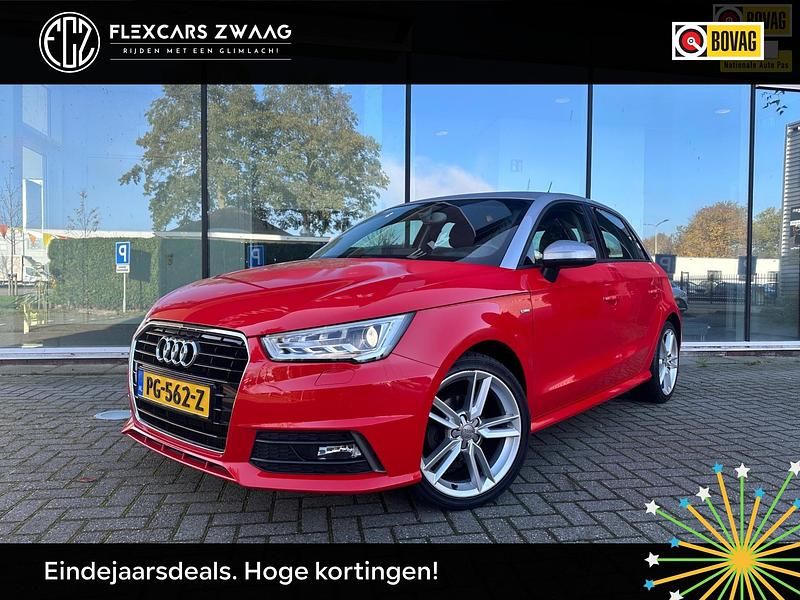 Rood Gebruikt 2017 Audi A1 Hatchback | € 15.490 (Eerlijke prijs) - Afbeelding 1/4