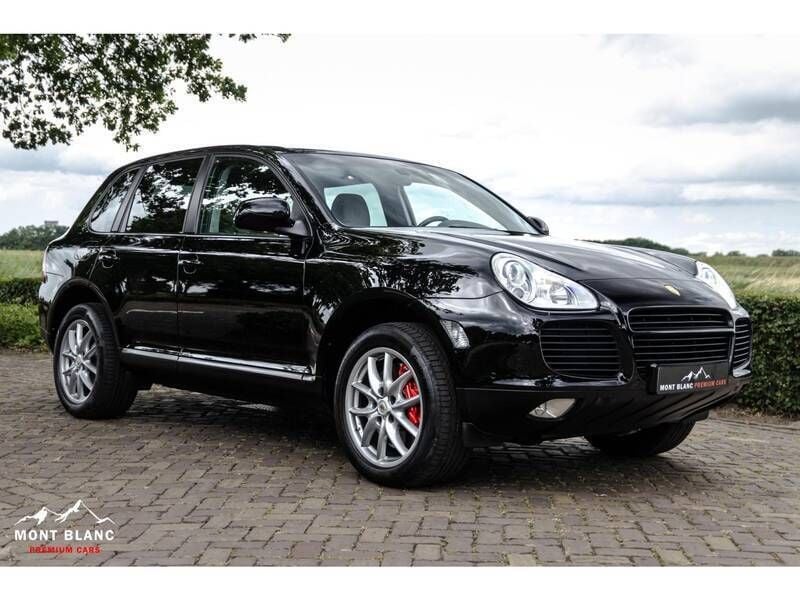 Zwart Gebruikt 2005 Porsche Cayenne Turbo S SUV | € 17.995 - Afbeelding 1/4