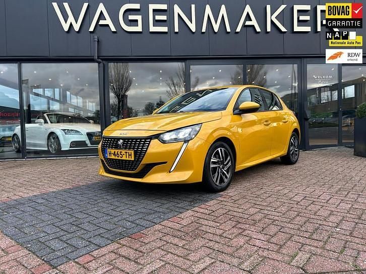 Geel Gebruikt 2020 Peugeot 208 Allure Hatchback | € 13.450 (Eerlijke prijs) - Afbeelding 1/4