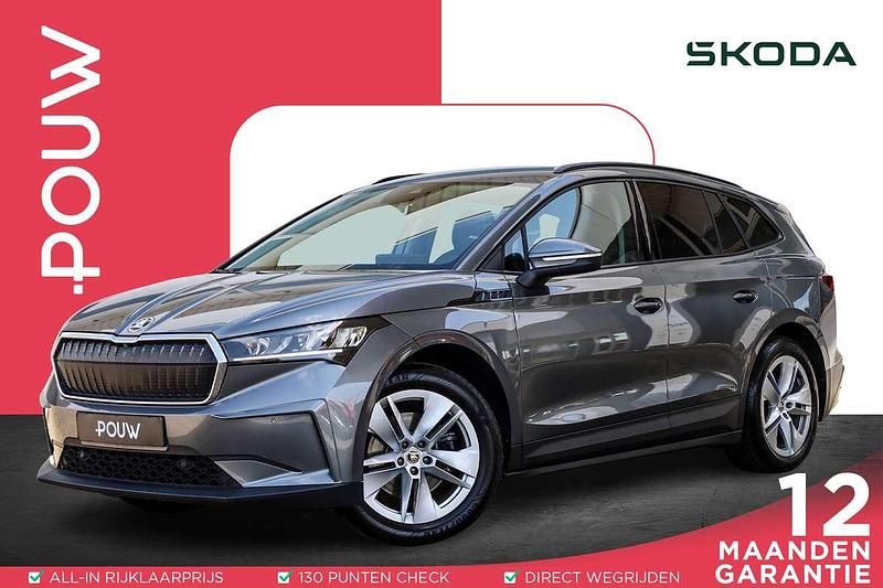 Grijs Gebruikt 2022 Skoda Enyaq iV SUV | € 23.450 (Goede deal) - Afbeelding 1/4