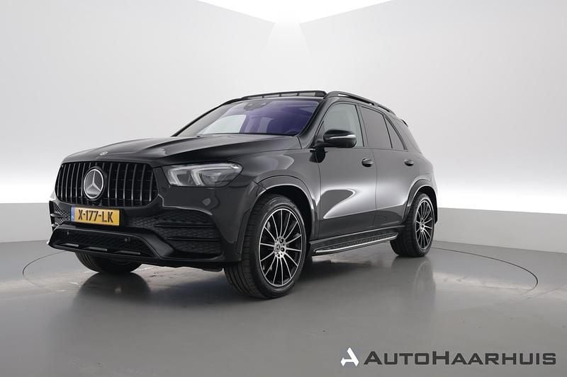 Zwart Occasion 2024 Mercedes GLE350 AMG line SUV | € 69.900 (Super prijs) - Afbeelding 1/3