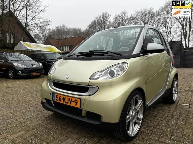 Grijs Gebruikt 2010 Smart ForTwo Cabrio Passion Cabriolet | € 2.950 (Goede deal) - Afbeelding 1/4