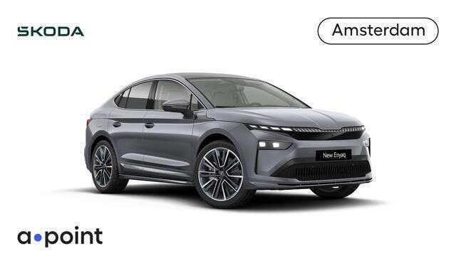 Grijs, metallic lak Nieuw 2025 Skoda Enyaq iV Business Line SUV | € 54.749 (Eerlijke prijs) - Afbeelding 1/4