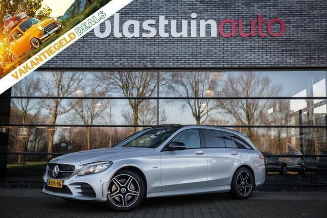 Grijs, metallic lak Gebruikt 2021 Mercedes C300 Business Stationwagen | € 24.950 (Eerlijke prijs) - Afbeelding 1/4