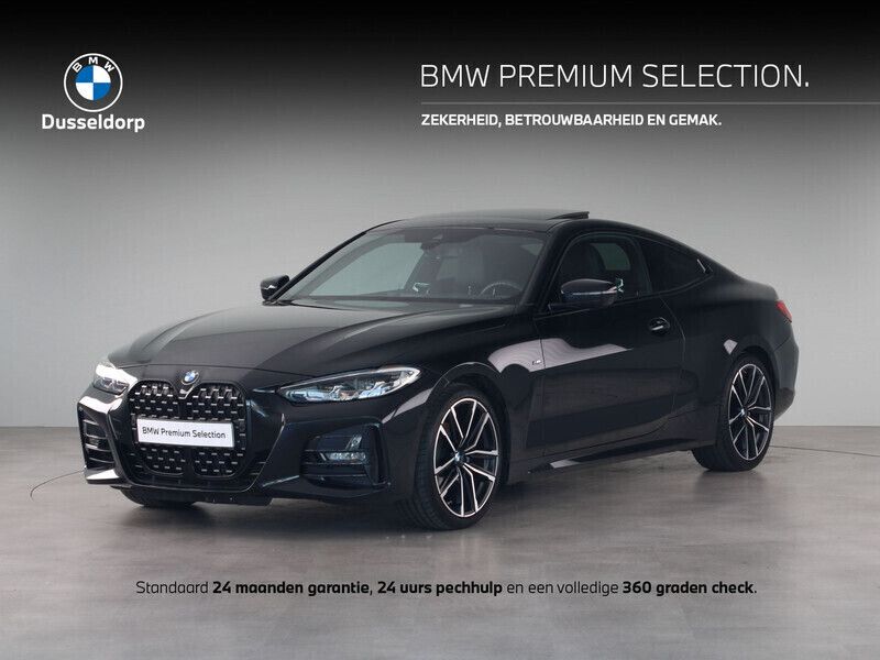 Zwart Gebruikt 2024 BMW 420 Executive Coupé | € 47.950 (Super prijs) - Afbeelding 1/4