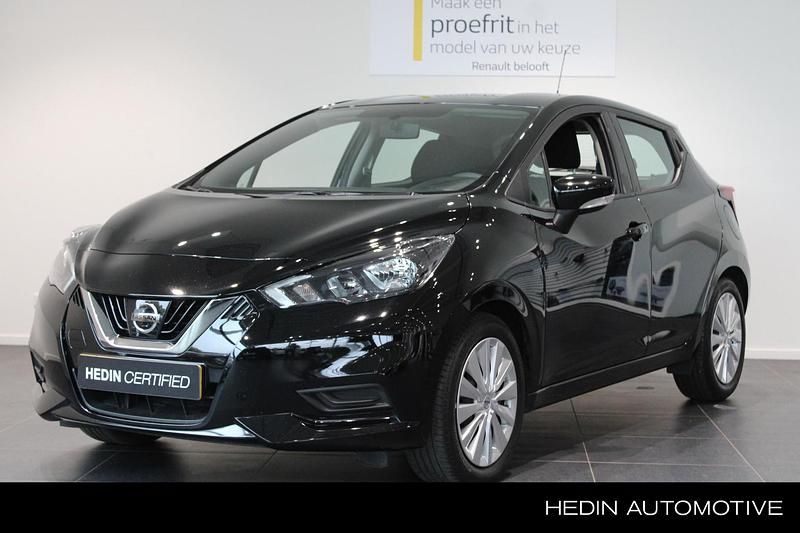 Zwart Gebruikt 2022 Nissan Micra Acenta Hatchback | € 12.945 (Eerlijke prijs) - Afbeelding 1/3