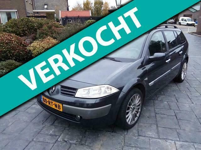Occasion Renault Mégane GrandTour Luxe 101 PK (74 kW) 2005 Grijs Stationwagen