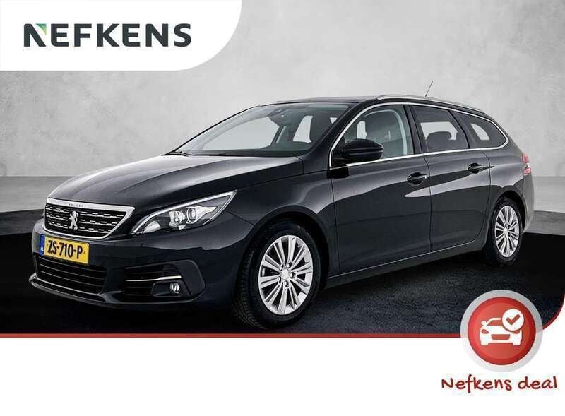 Zwart Gebruikt 2019 Peugeot 308 Allure Stationwagen | € 12.900 (Eerlijke prijs) - Afbeelding 1/3