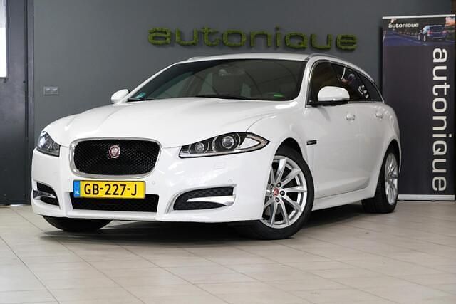 Wit Gebruikt 2013 Jaguar XF Sportbrake Stationwagen | € 8.744 - Afbeelding 1/4