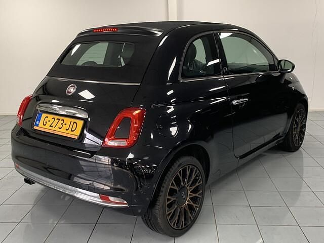 Occasion Fiat 500C 86 PK (63 kW) 2019 Zwart Cabriolet
