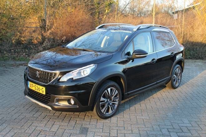 Zwart, metallic lak Gebruikt 2017 Peugeot 2008 Allure SUV | € 13.850 (Duur) - Afbeelding 1/4