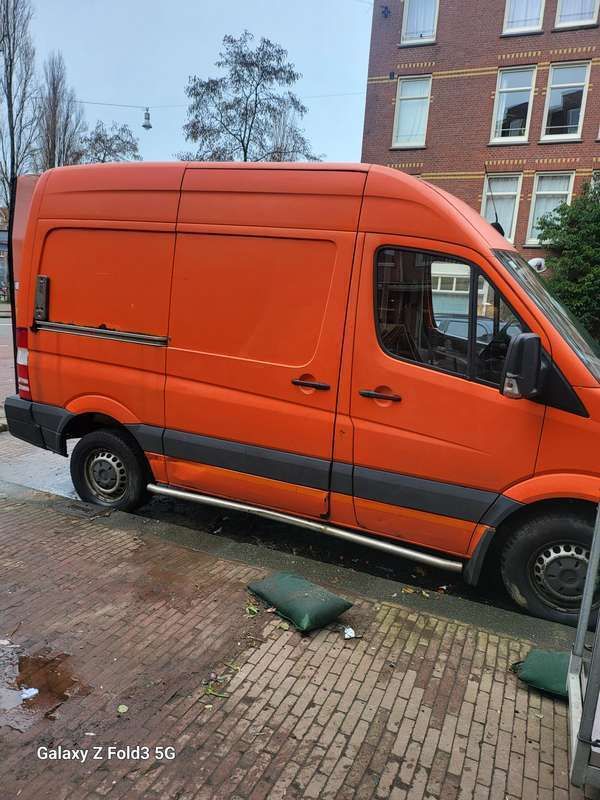 Oranje Gebruikt 2009 Mercedes Sprinter Van | € 3.500 (Super prijs) - Afbeelding 1/4