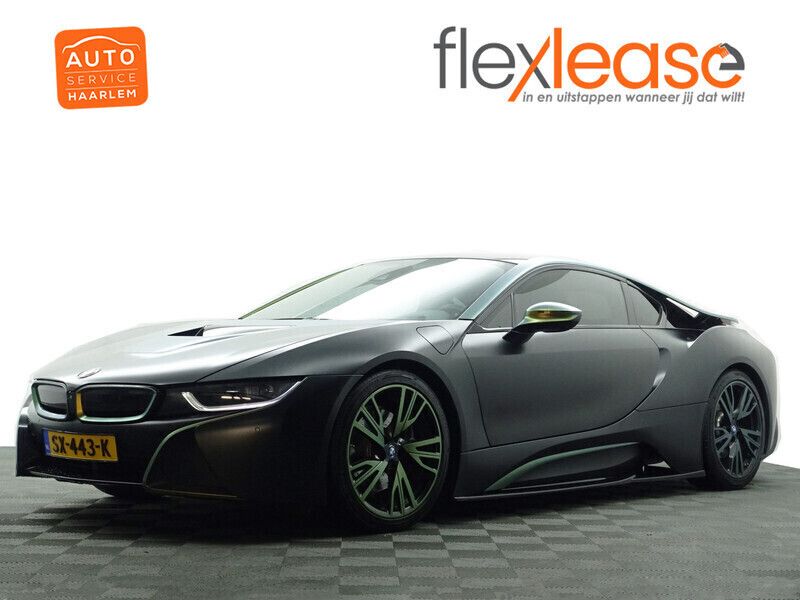 Zwart metallic Gebruikt 2018 BMW i8 Sport Line Coupé | € 79.900 - Afbeelding 1/4