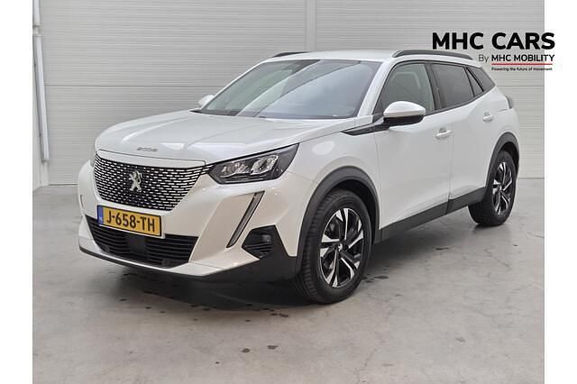 Wit Occasion 2020 Peugeot e-2008 Allure SUV | € 11.900 (Super prijs) - Afbeelding 1/4