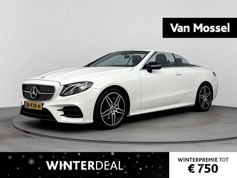Wit Occasion 2018 Mercedes E200 Premium Cabriolet | € 33.900 (Eerlijke prijs) - Afbeelding 1/4