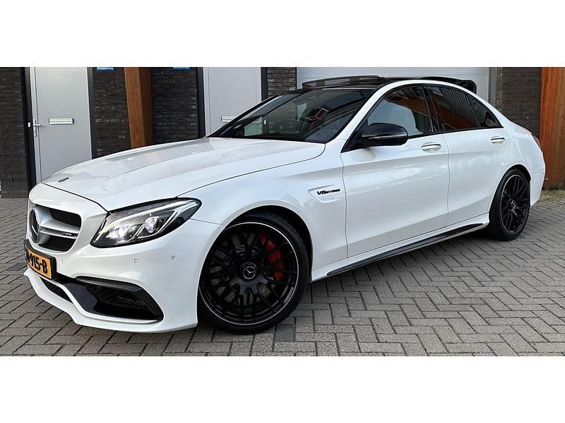 Wit Gebruikt 2017 Mercedes S63 AMG AMG Sedan | € 46.495 (Super prijs) - Afbeelding 1/4