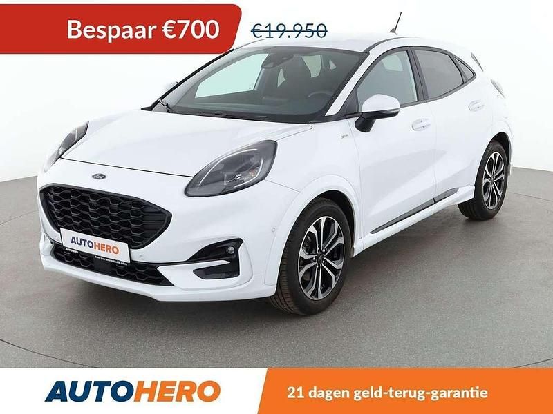 Wit Gebruikt 2021 Ford Puma Gen-E ST-Line SUV | € 18.949 (Goede deal) - Afbeelding 1/3