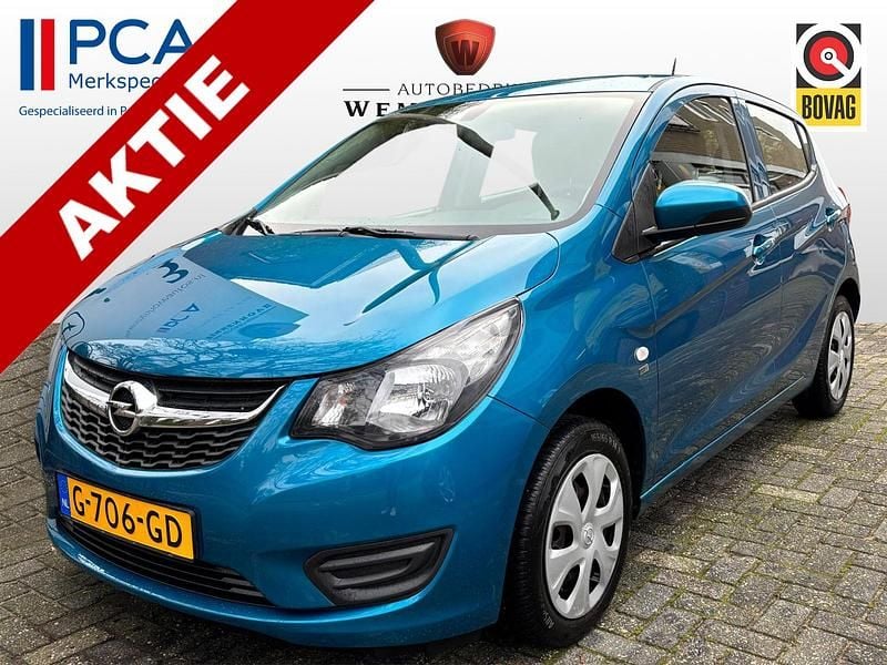 Blauw Gebruikt 2019 Opel Karl Edition Hatchback | € 7.795 (Goede deal) - Afbeelding 1/4