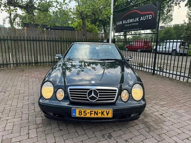 Occasion Mercedes CLK320 Avantgarde 218 PK (160 kW) 2000 Zwart (metallic) Cabriolet