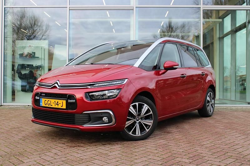 Rood Gebruikt 2017 Citroën Grand C4 Picasso PureTech MPV | € 15.900 (Iets duurder) - Afbeelding 1/4