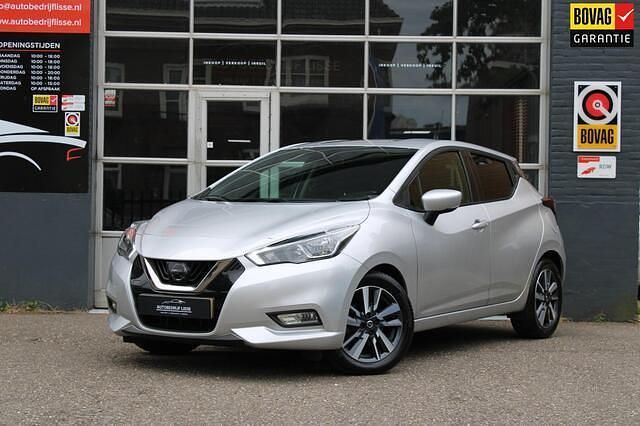 Grijs Gebruikt 2018 Nissan Micra N-Connecta Hatchback | € 12.490 (Eerlijke prijs) - Afbeelding 1/4