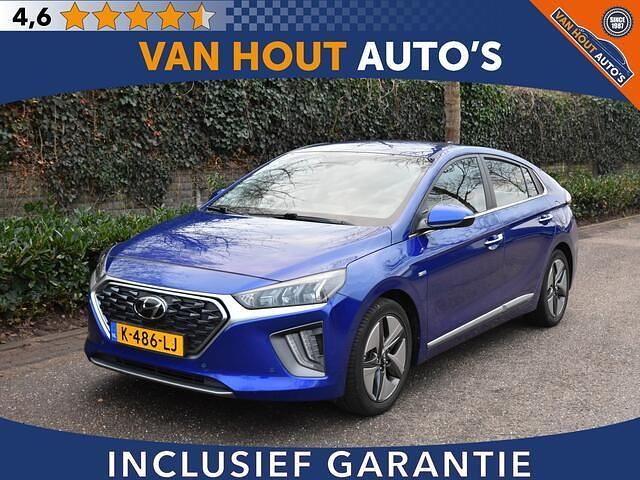 Blauw Occasion 2021 Hyundai Ioniq Premium Hatchback | € 16.950 (Goede deal) - Afbeelding 1/4