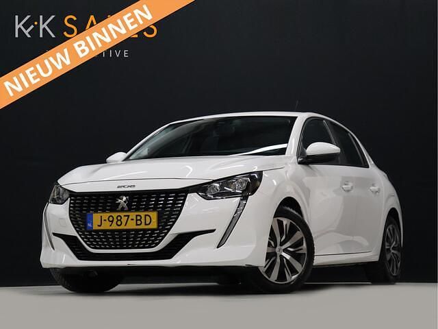 Wit Gebruikt 2020 Peugeot 208 Active Hatchback | € 8.895 (Goede deal) - Afbeelding 1/4
