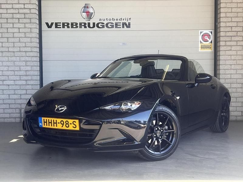 Zwart Occasion 2019 Mazda MX5 Cabriolet | € 24.800 (Eerlijke prijs) - Afbeelding 1/4