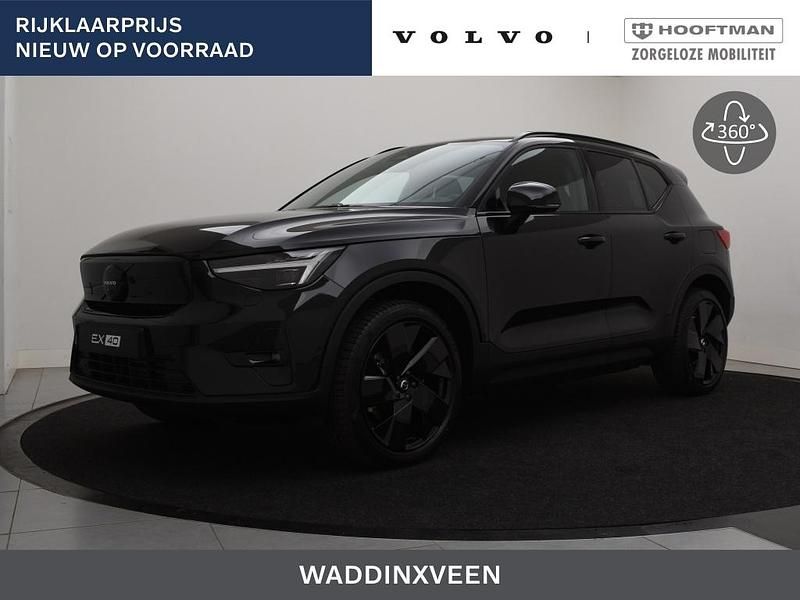 Zwart Nieuw 2025 Volvo EX40 Ultra SUV | € 58.950 (Eerlijke prijs) - Afbeelding 1/4