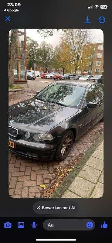 Occasion BMW 316 Compact Executive 116 PK (85 kW) 2001 Zwart Hatchback