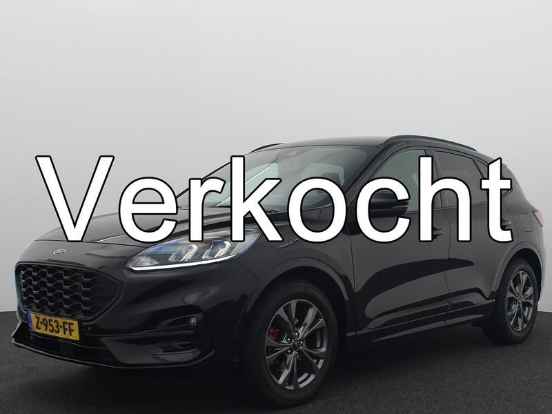 Zwart Gebruikt 2021 Ford Kuga ST-Line SUV | € 21.183 - Afbeelding 1/4
