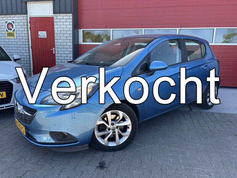 Blauw Gebruikt 2016 Opel Corsa Edition Hatchback | € 9.739 (Eerlijke prijs) - Afbeelding 1/4