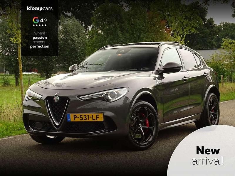 Grijs Gebruikt 2018 Alfa Romeo Stelvio Quadrifoglio SUV | € 44.950 (Super prijs) - Afbeelding 1/4