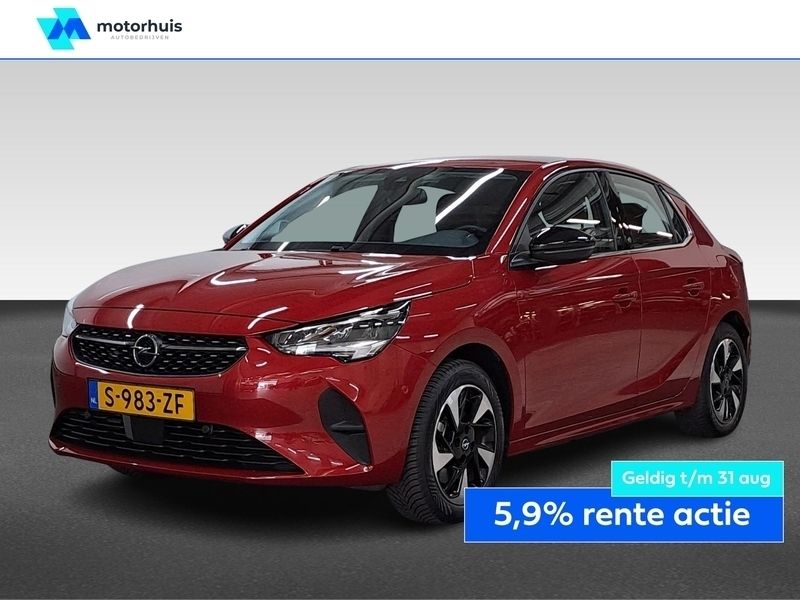 Rood Gebruikt 2023 Opel Corsa-e Elegance Hatchback | € 20.940 - Afbeelding 1/4