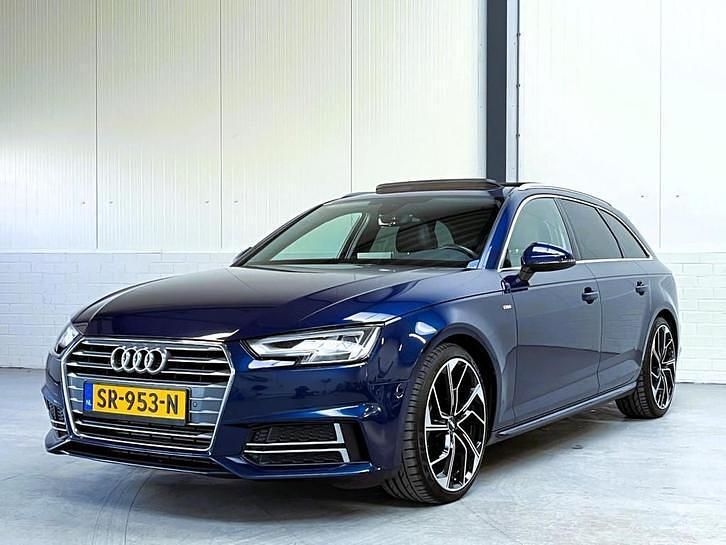 Occasion Audi A4 S-Line 191 PK (140 kW) 2018 Blauw Stationwagen