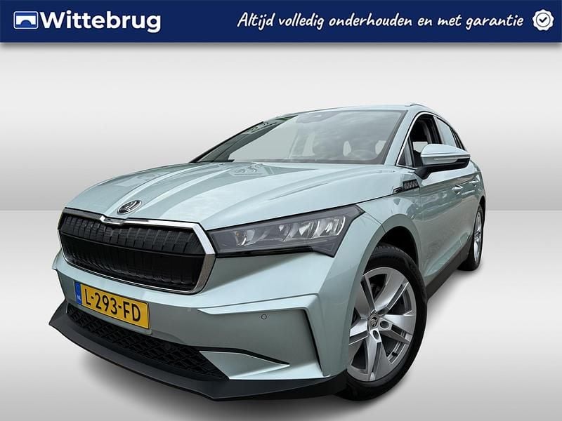 Grijs Gebruikt 2021 Skoda Enyaq iV SUV | € 22.950 (Super prijs) - Afbeelding 1/4