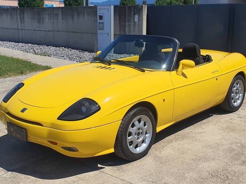 Geel Gebruikt 1997 Fiat Barchetta Cabriolet | € 13.000 - Afbeelding 1/4