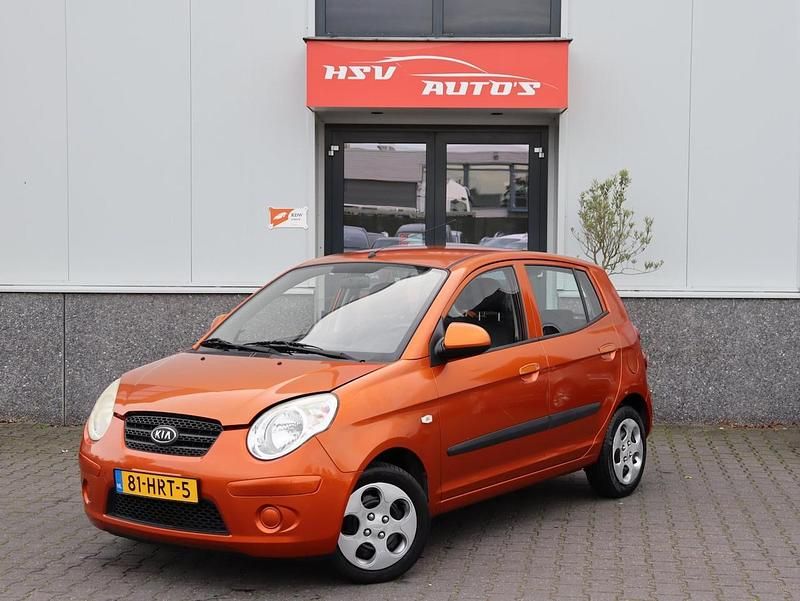Oranje Gebruikt 2009 Kia Picanto Hatchback | € 1.999 (Eerlijke prijs) - Afbeelding 1/3