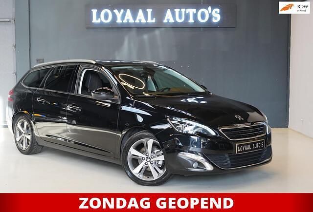 Zwart Gebruikt 2014 Peugeot 308 Stationwagen | € 6.999 (Eerlijke prijs) - Afbeelding 1/4