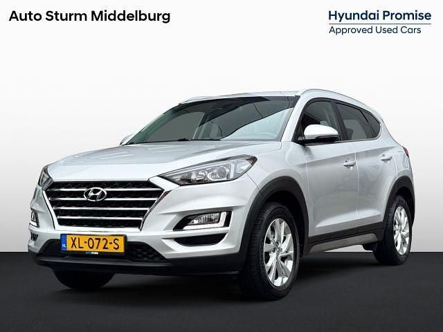 Platinum silver metallic Gebruikt 2019 Hyundai Tucson Comfort SUV | € 21.500 (Eerlijke prijs) - Afbeelding 1/1