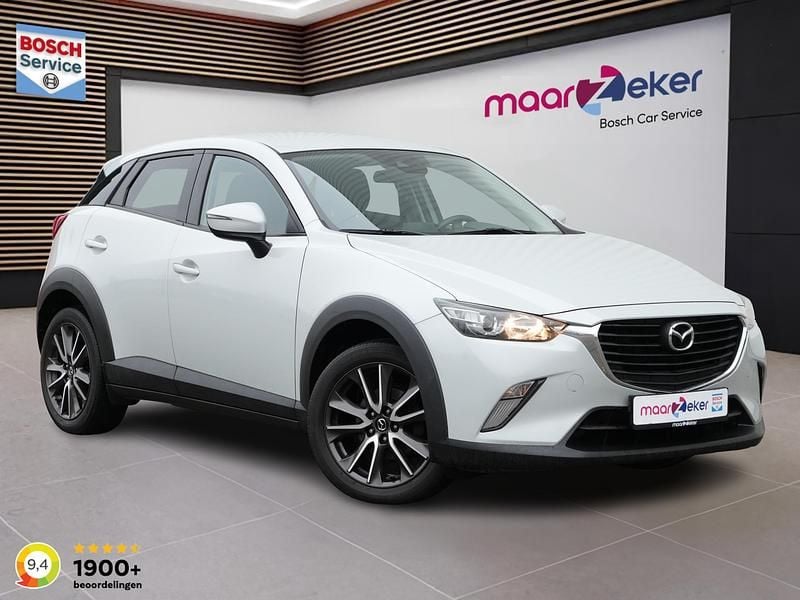 Wit Gebruikt 2018 Mazda CX-3 SUV | € 15.750 (Goede deal) - Afbeelding 1/3