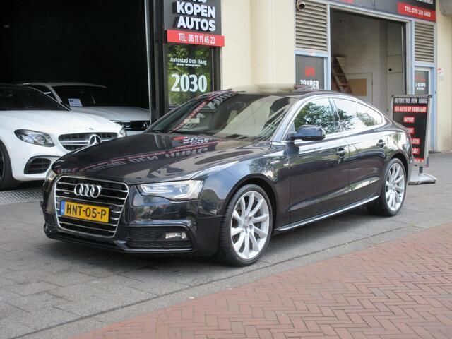 Blauw Gebruikt 2015 Audi A5 Sportback S-Line Sedan | € 17.950 - Afbeelding 1/4