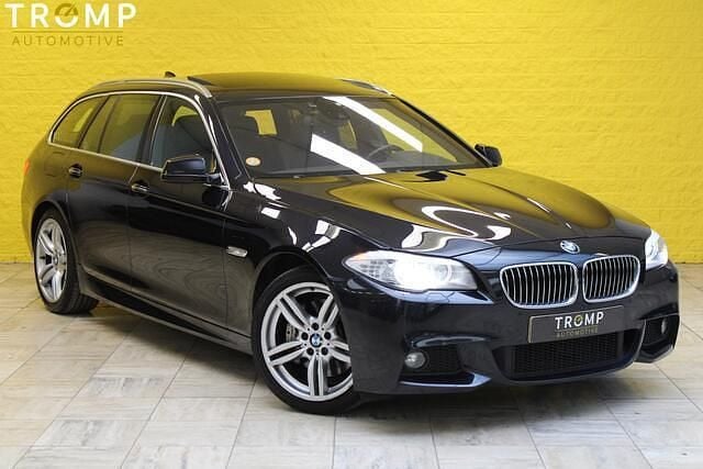 Zwart Gebruikt 2010 BMW 530 Executive Stationwagen | € 8.495 (Eerlijke prijs) - Afbeelding 1/4