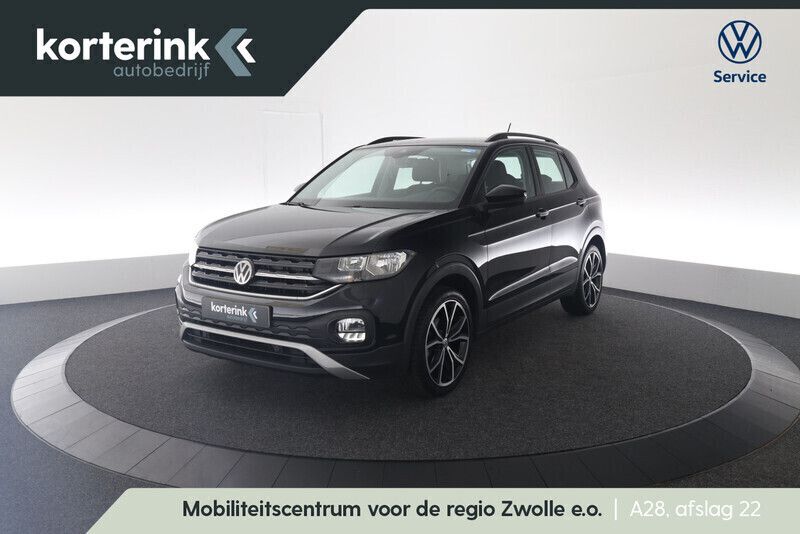 Zwart Gebruikt 2020 VW T-Cross Life SUV | € 18.950 (Iets duurder) - Afbeelding 1/4