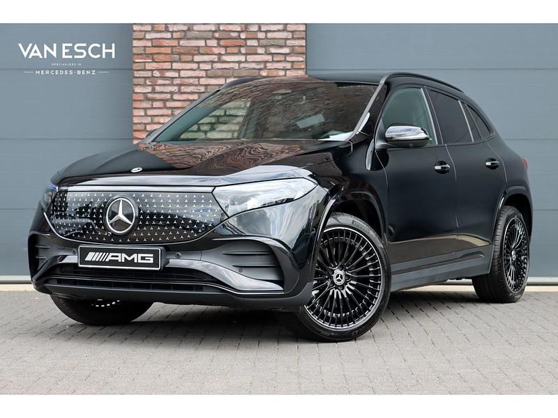 Zwart Gebruikt 2024 Mercedes EQA250+ AMG line SUV | € 48.500 (Duur) - Afbeelding 1/4