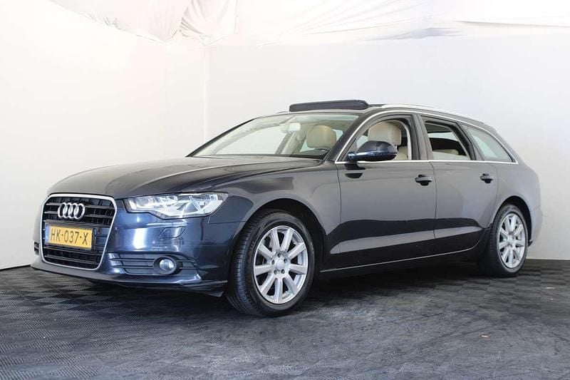 Blauw Gebruikt 2012 Audi A6 Proline Stationwagen | € 8.450 (Eerlijke prijs) - Afbeelding 1/4