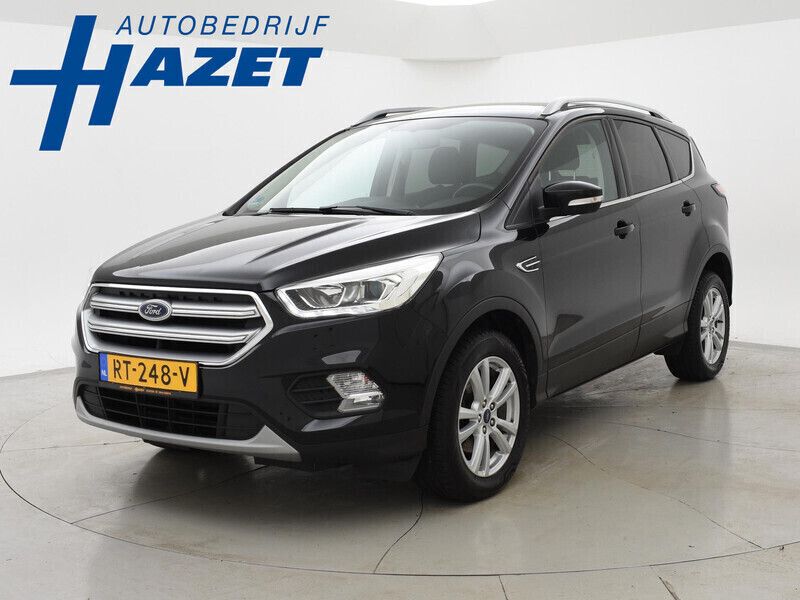 Zwart Gebruikt 2018 Ford Kuga Ultimate SUV | € 15.900 (Super prijs) - Afbeelding 1/4