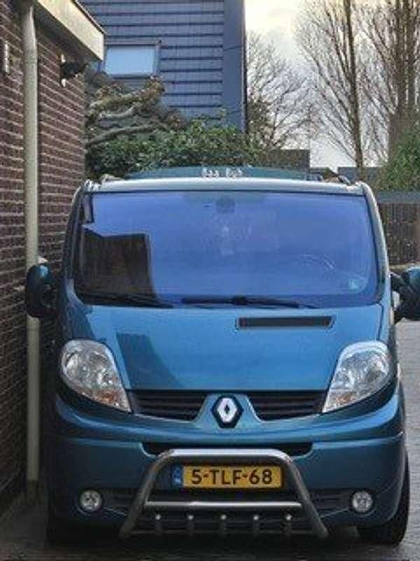 Blauw Occasion 2008 Renault Trafic MPV | € 12.000 - Afbeelding 1/4