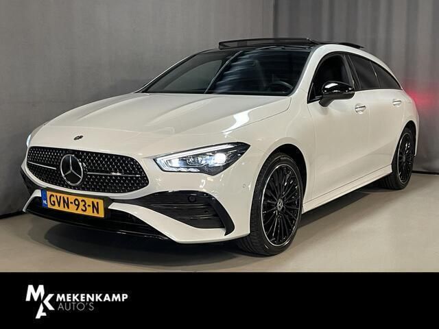 Wit Gebruikt 2023 Mercedes CLA250 Shooting Brake AMG line Stationwagen | € 39.950 (Iets duurder) - Afbeelding 1/4