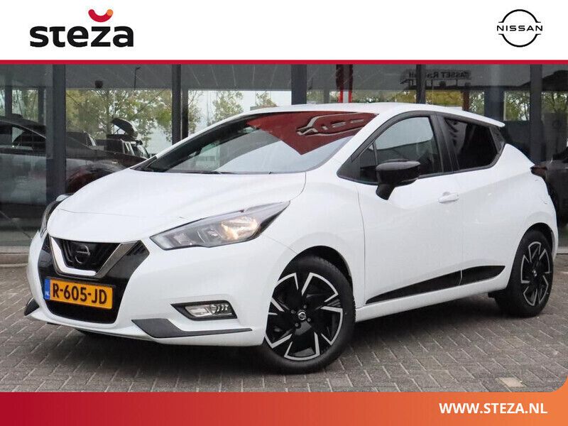 Wit Gebruikt 2022 Nissan Micra Hatchback | € 15.949 (Eerlijke prijs) - Afbeelding 1/4